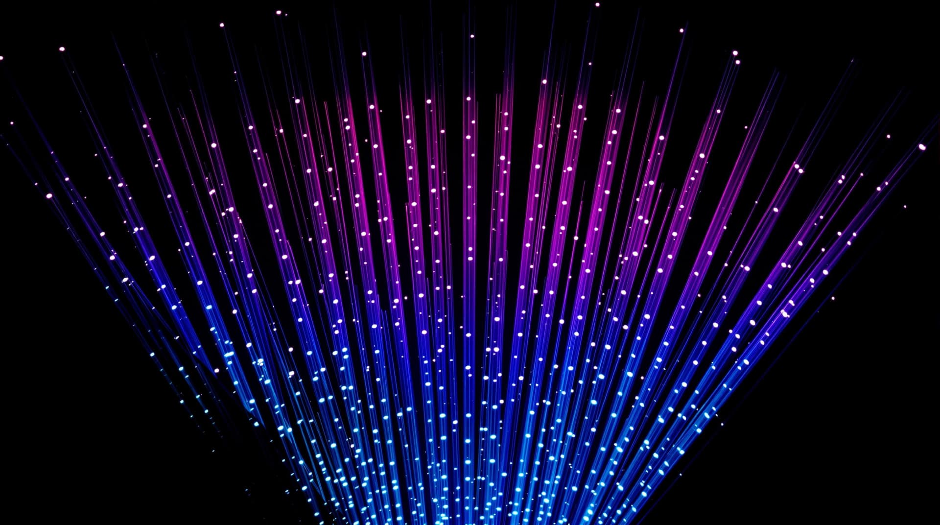 AI generated: Photo of a bunch of thin, cylindrical fibers arranged in a fan shape, with a gradient background tra...