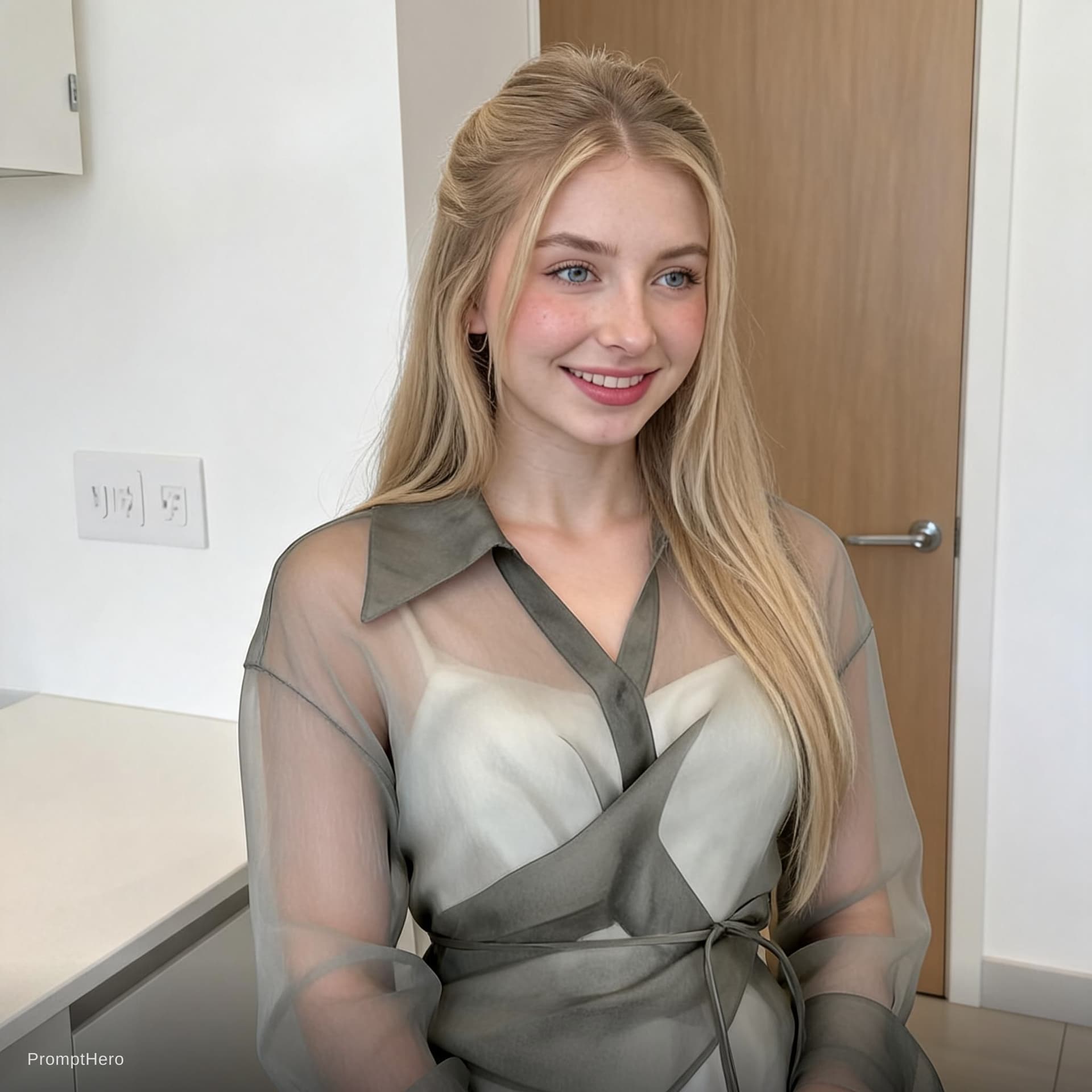 AI generated: model wear this outfit 