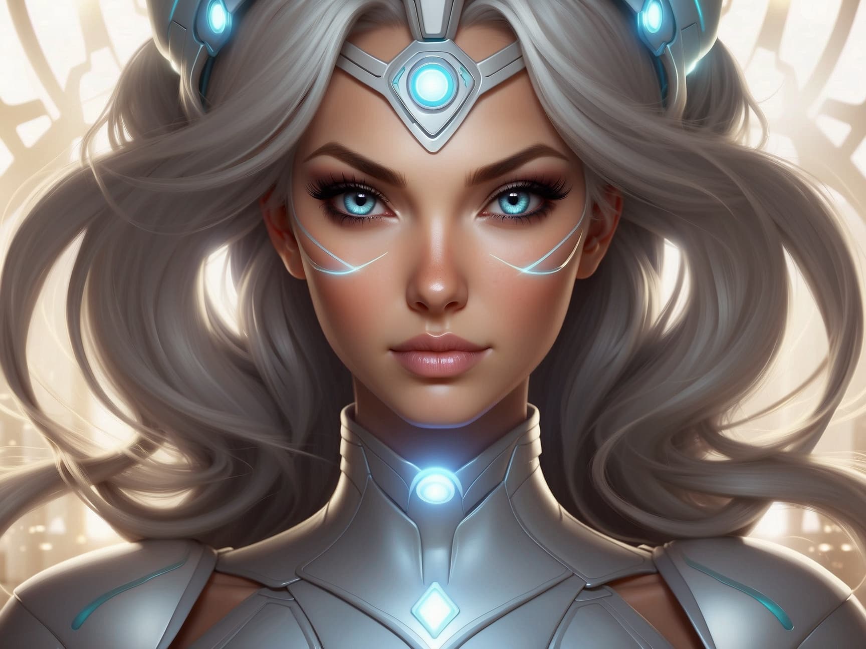 AI generated: In the genre of science fiction and epic space odysseys, a painting unveils the captivating vision o...