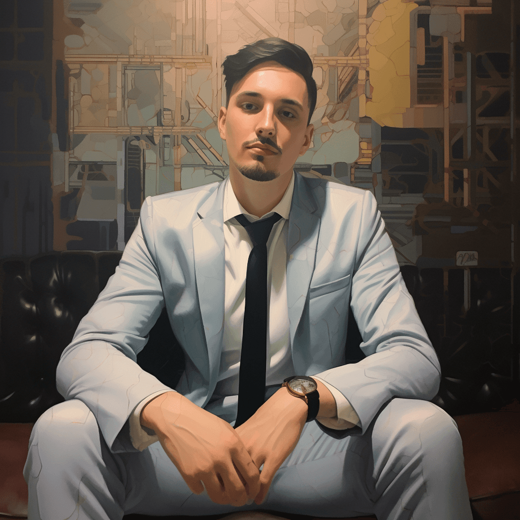 AI generated: https://s.mj.run/d0jt14c62pA man on a suit