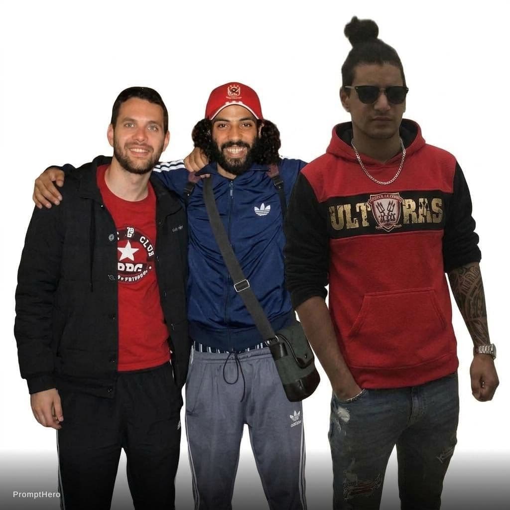AI generated: Merge me with my friends and don’t change anything else exactly as uploaded 