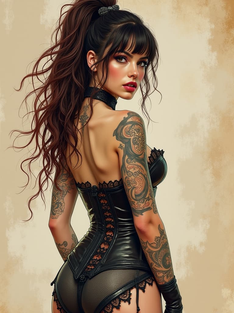 AI generated: Sketchbook Style, Sketch book, hand drawn, dark, gritty, realistic sketch..