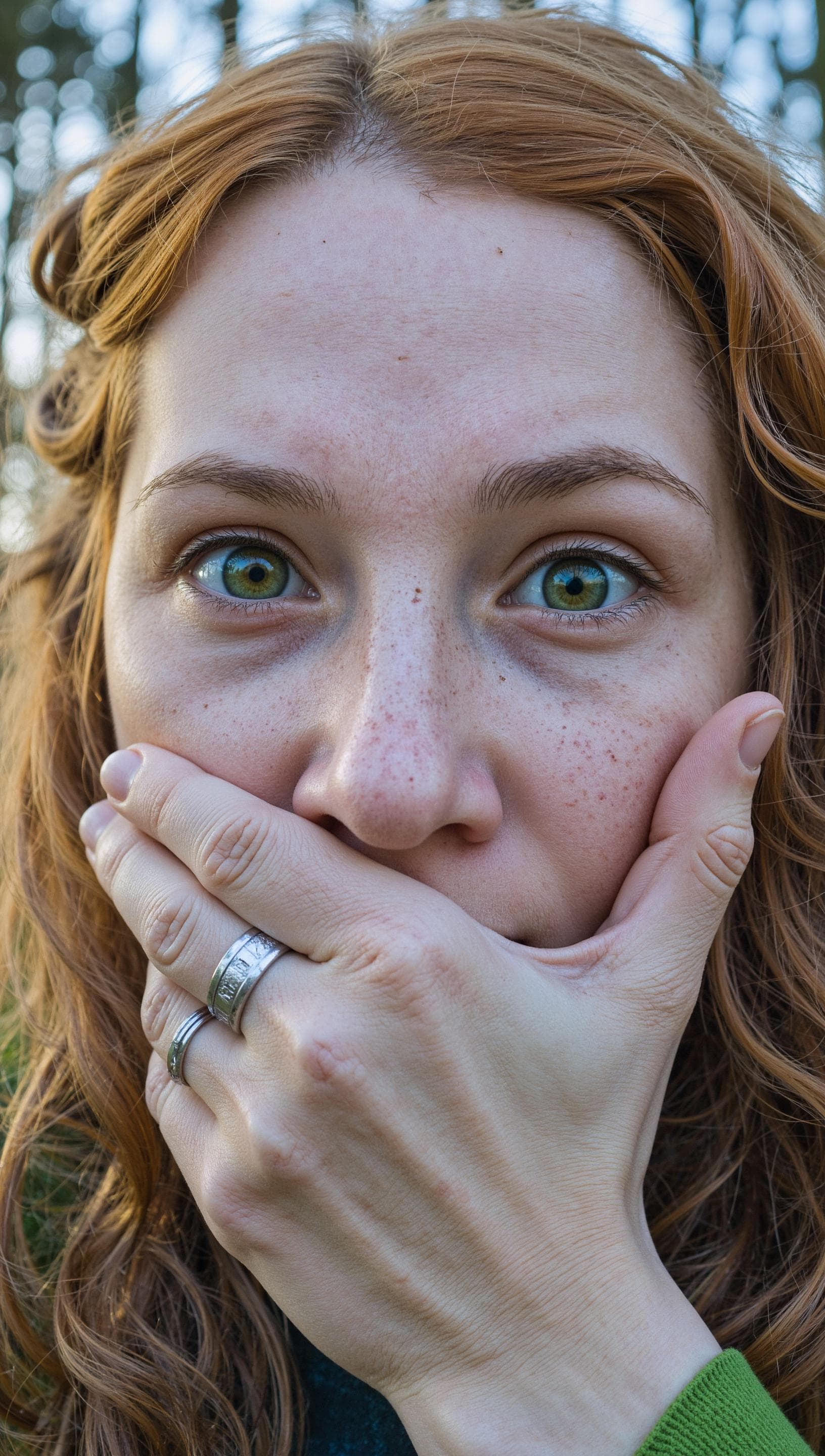 Covering Own Mouth - Image 4
