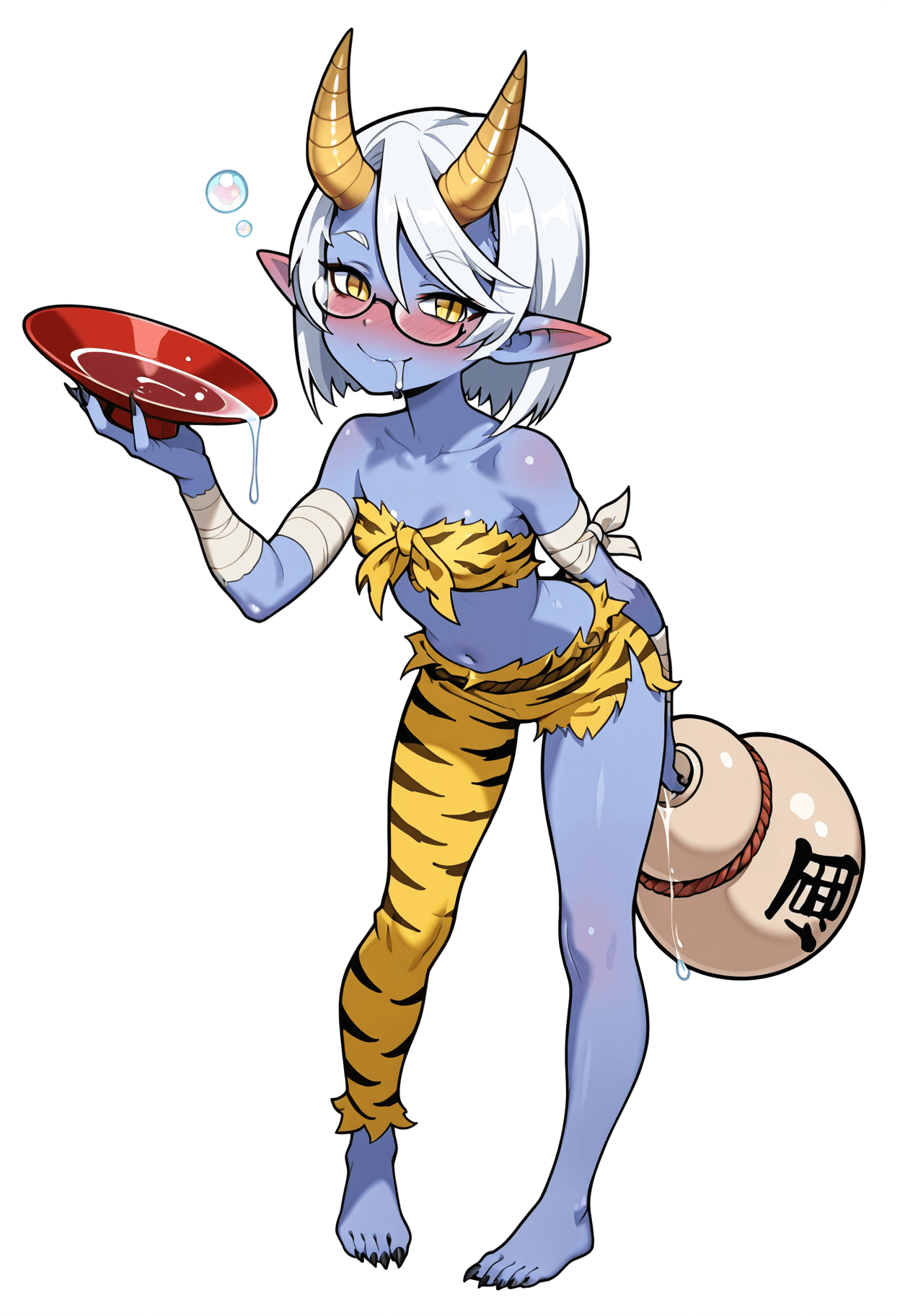 Blue Oni (Ao-Oni) - Monster Girl Encyclopedia (MGE)