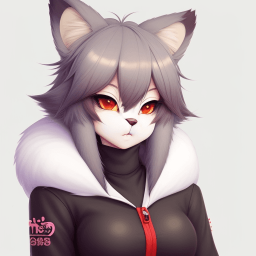 AI generated: furry kemono girl  sfw

