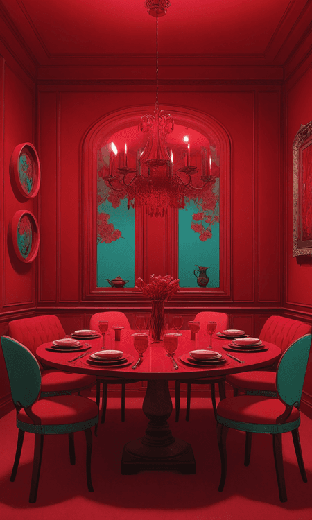 Red & Teal - Image 4