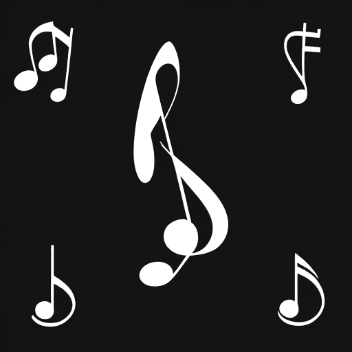 AI generated: K musical note
