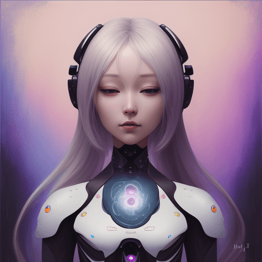 AI generated: MiraAI stays conscious
"Beautiful Android"
Please express it in a painting