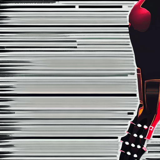AI generated: an image of a woman in a red and black suit with a robot head and, cyberpunk art, cgsociety, cyborg ...