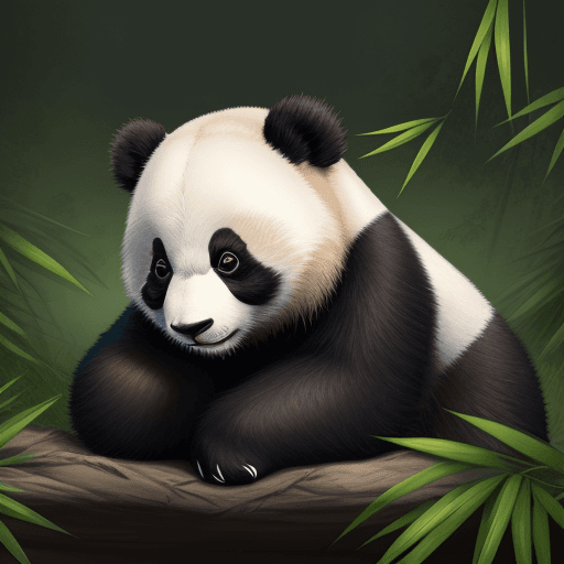 AI generated: a panda