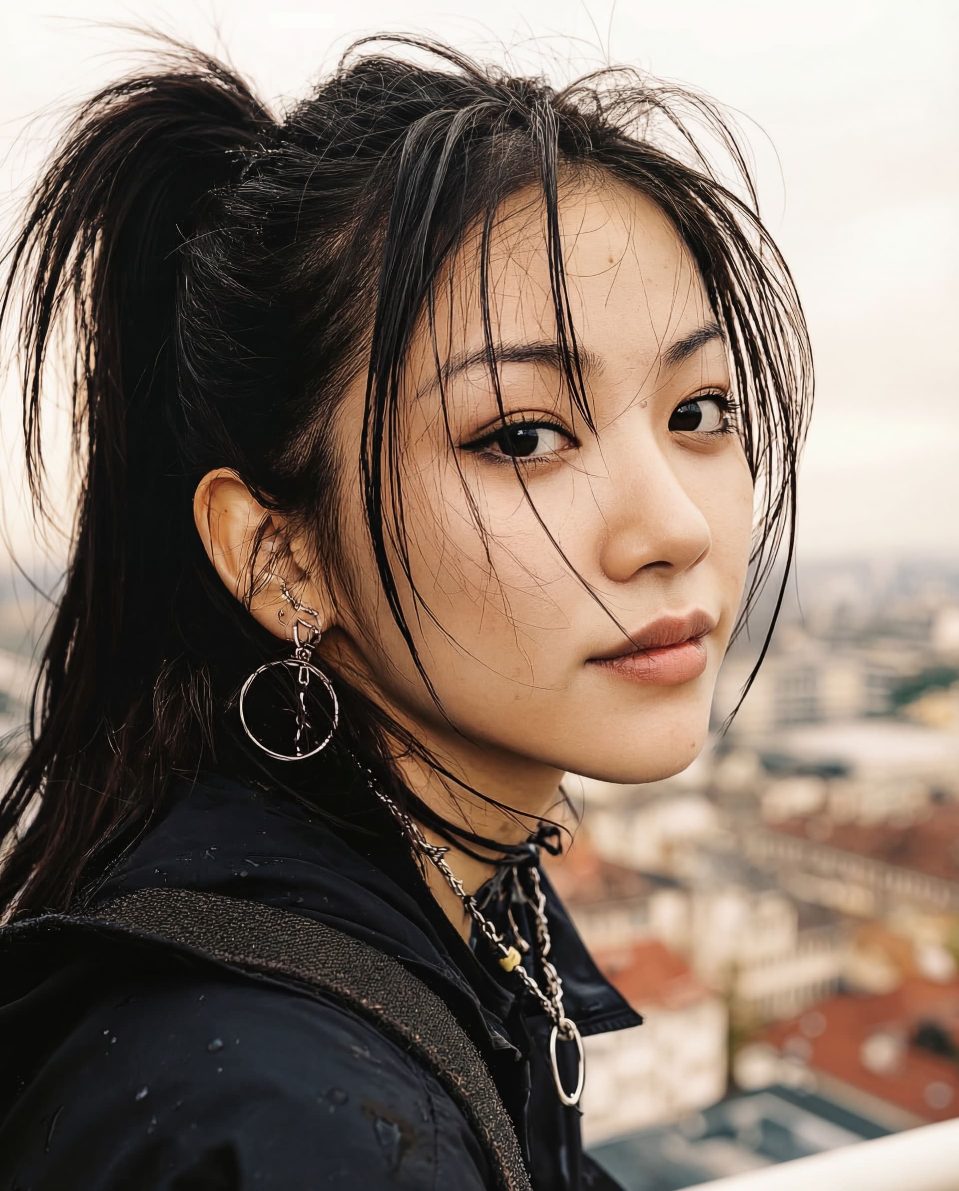 AI generated: woman, in the style of Kodak Gold 200 --no freckles 