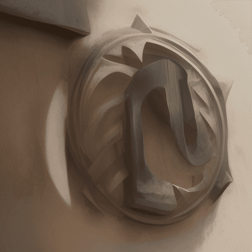 AI generated: a logo with the letter G and P