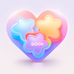 AI generated: An icon design, 3D, social media icon, communication, vibrant light, joyful feeling, pastel colors, ...
