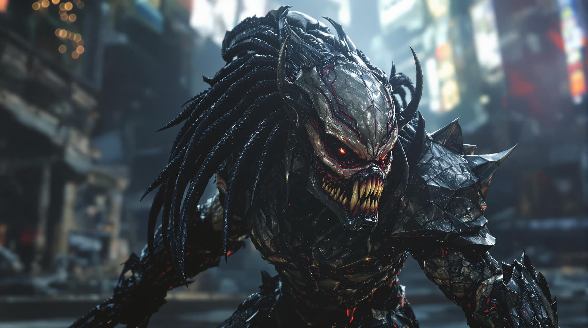 AI generated: devil predator, ultra detail, full detail, rich style, realistic 3D, 4k, micro details --ar 2:3 --s ...