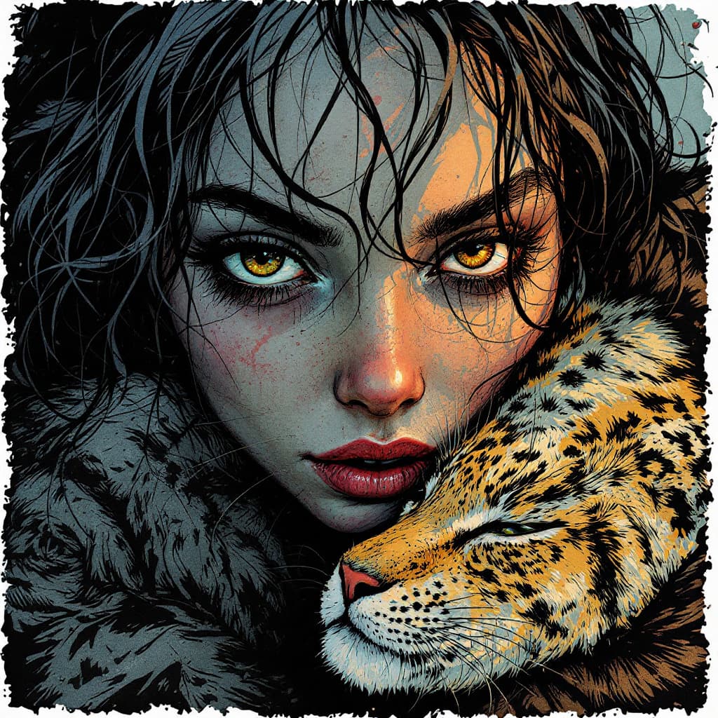 AI generated: a girl with her pussy out


