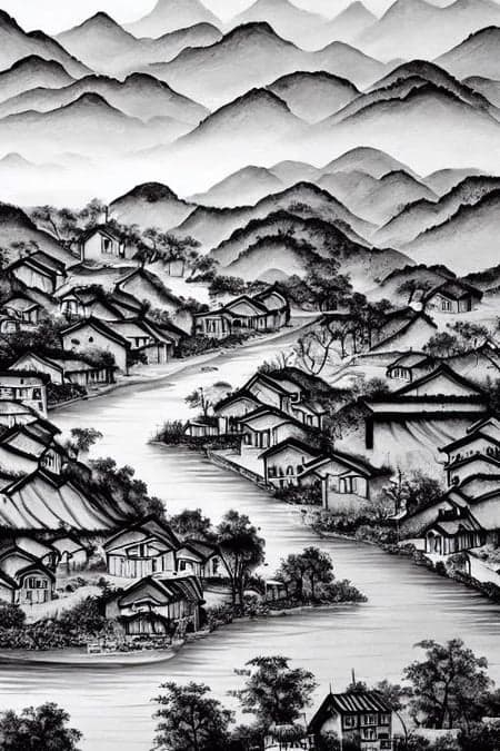 Traditional Chinese painting