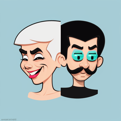 AI generated: Estilo de caricatura
Ilustración digital 2d
Minimalista
colores vibrantes
Cabeza grande