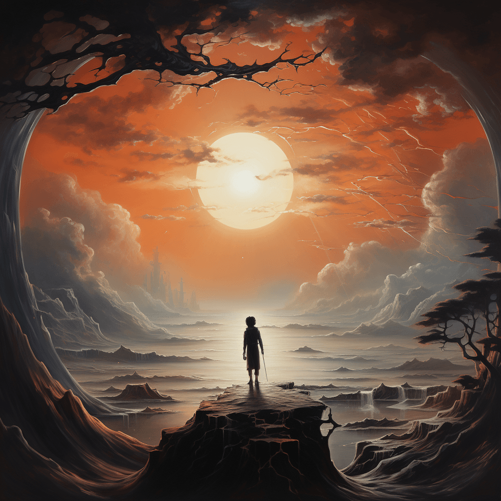 AI generated: In the misty morning on the edge of time We've lost the rising sun a final sign As the misty morning...
