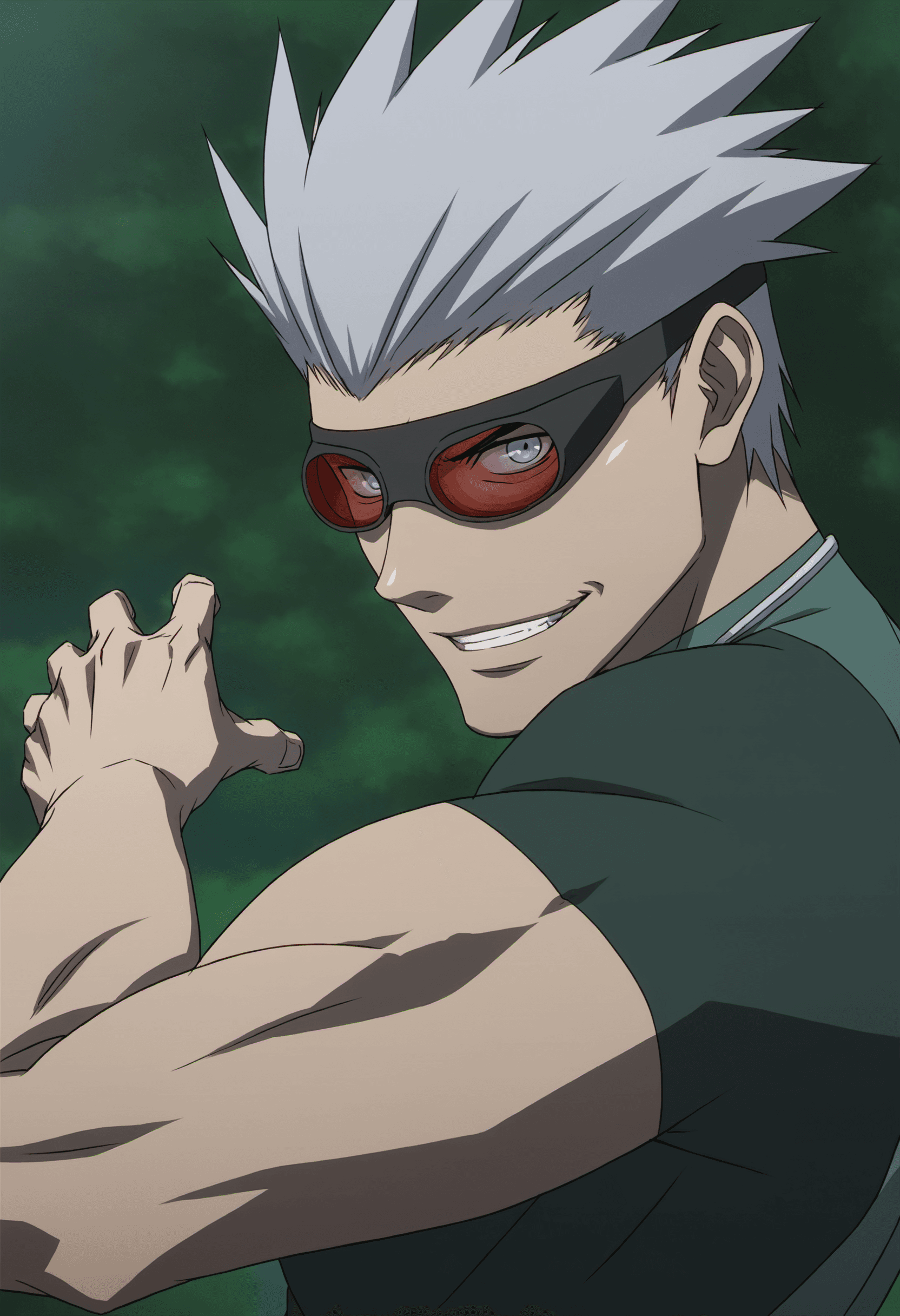 White Hair Contractor | Darker than Black