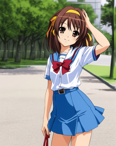 Haruhi Suzumiya LoRA - Image 3