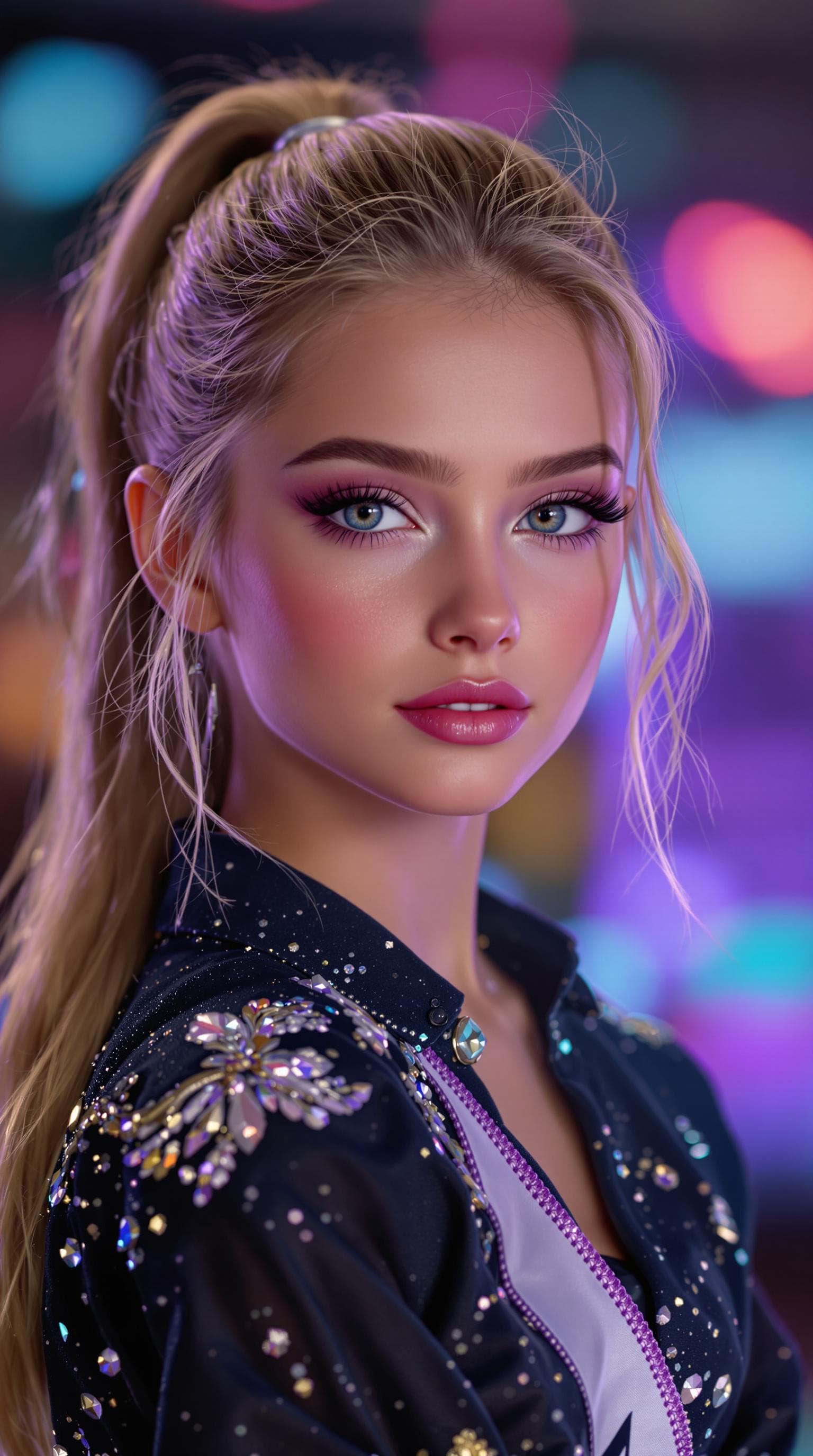 AI generated: djrny-v4 style, score_13, score_28_up, score_37_up, A stunning professional photograph capturing the...