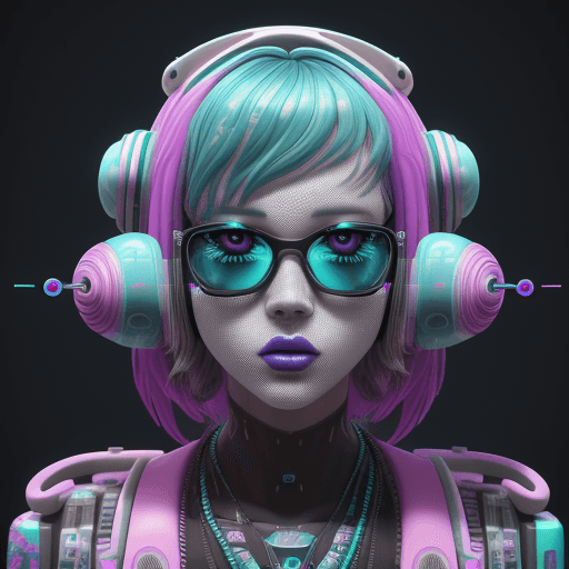 AI generated: CENTER ONLY; funk art, seapunk, datamosh, vaporwave, botfrula, peacevoid --v 4. cinematic, hyper rea...