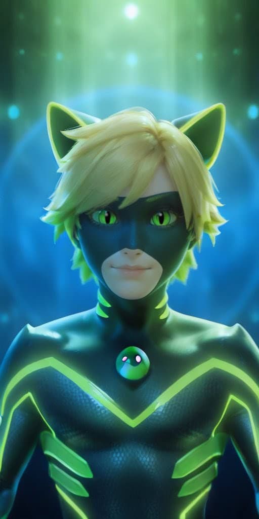 Adrien Agreste, Ladybug, Miraculous. Different models and attires.