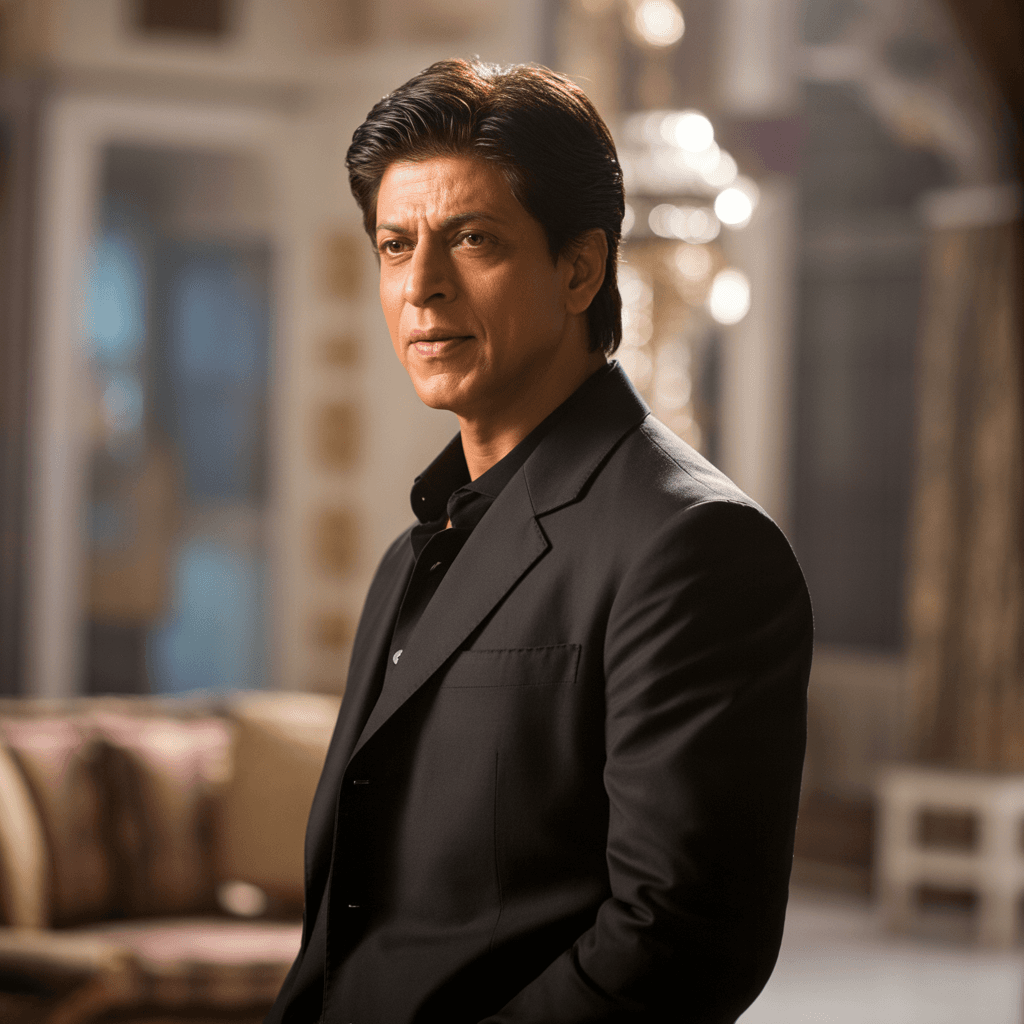 AI generated: Sharukh khan