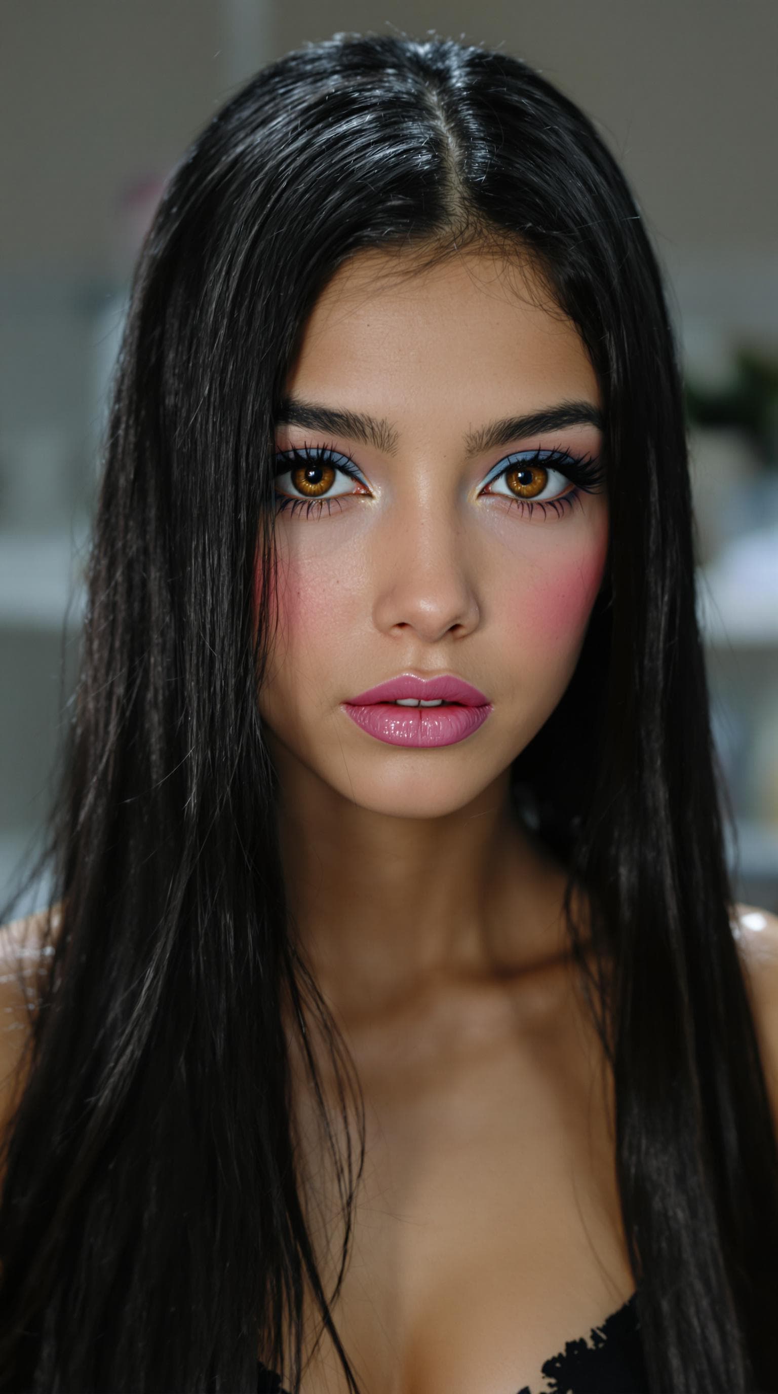 AI generated: a professional photo of a exceptionally beautiful girl in the world (age 11), (eleven year old) vamp...