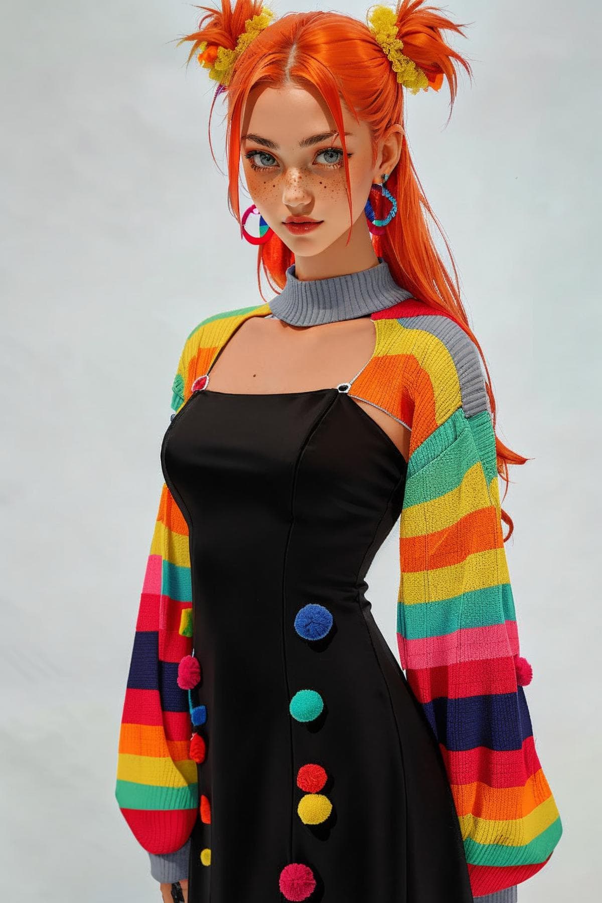 Clowncore Dress & Shrug