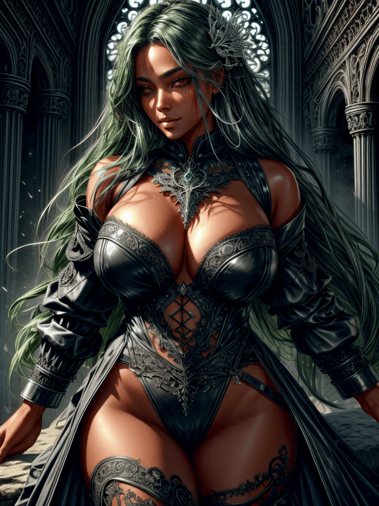 AI generated: 1girl, stunning girl, sexy, full body, curvy, thick, intricate detailing, gorgeous and detailed face...