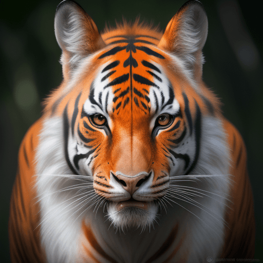 AI generated: Animals full bode pose Morphed Together. The most petrifying scenecinematic, smooth, ultra high defi...