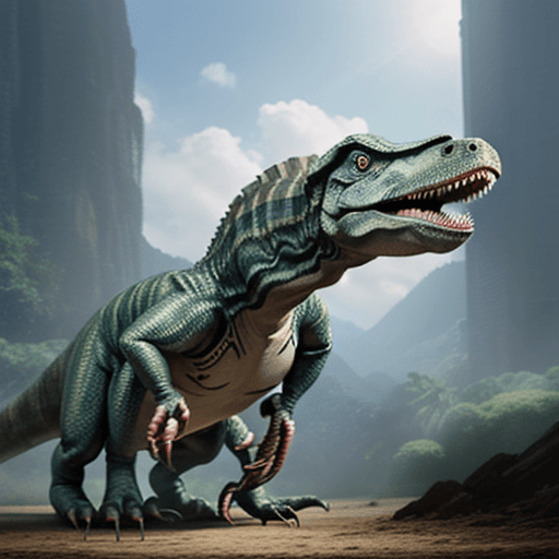 AI generated: Indoraptor, Jurassic world fallen kingdom, rough sketch, my hero academia artstyle