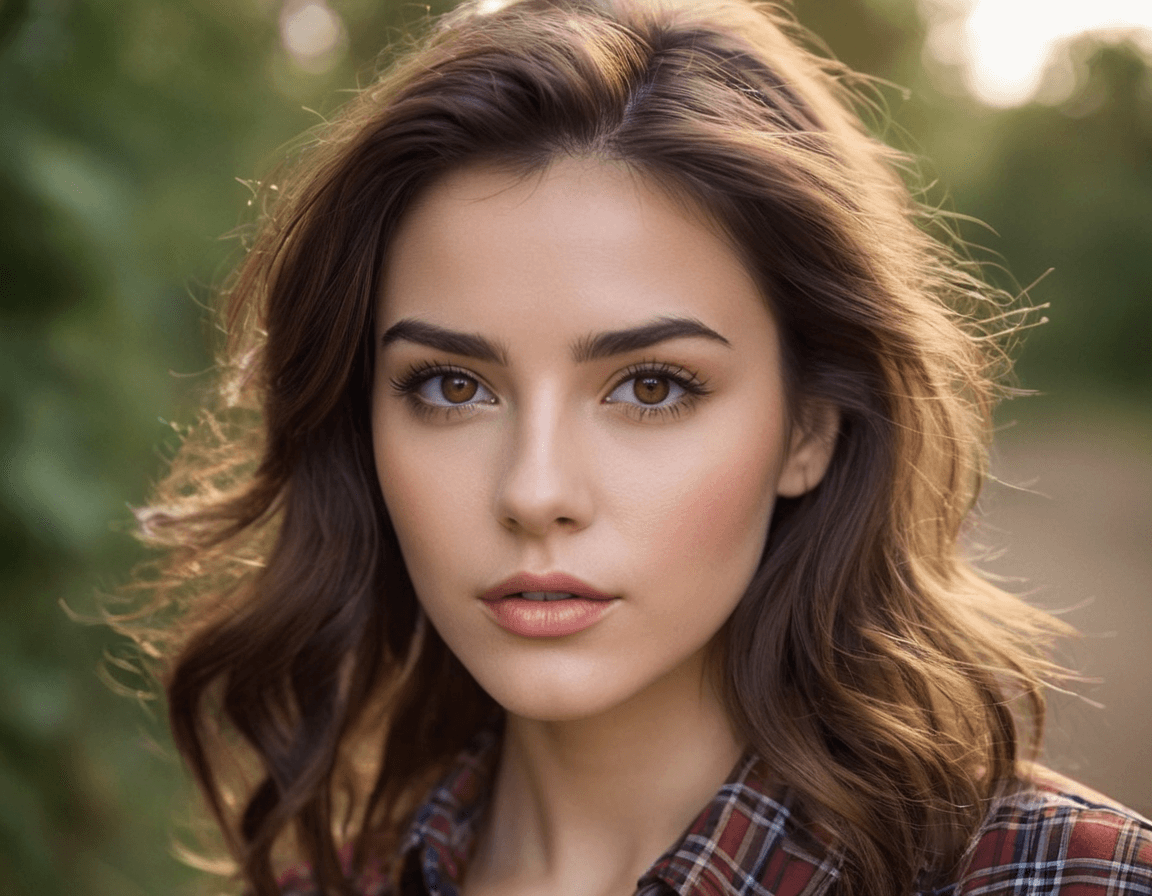 AI generated: A half Body Photo of a beautiful brunette Egyptian girl, honey color eyes with dilated pupils, messy...