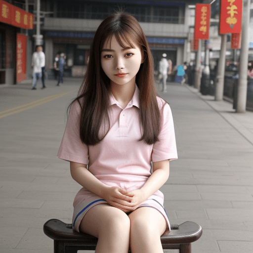 AI generated: average chinese woman 20 years old
