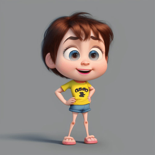 AI generated: Create a pixar animations style