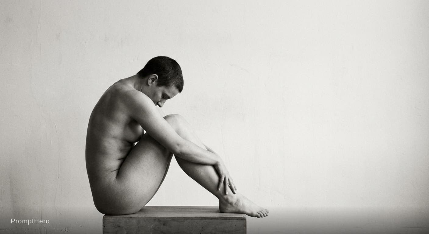 Hero prompt: Removed clothes 