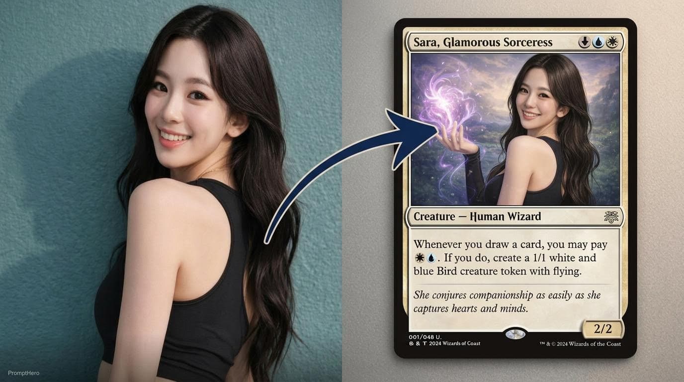 AI Creates Your MTG Card