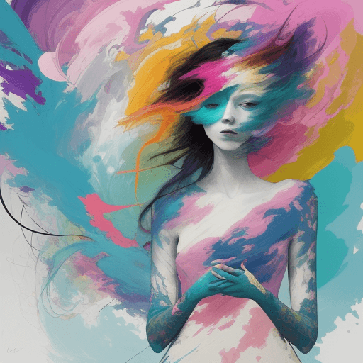 AI generated: Artistic fusion of various styles and mediums, creating a visually stunning and eclectic artwork. Co...