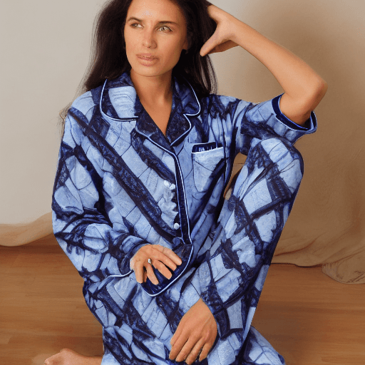 AI generated: Panam palmer, pajama