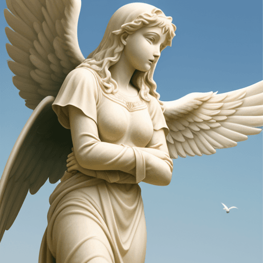 AI generated: guardian angel