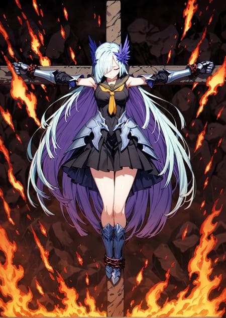 Regular Cross Crucifixion / Tentacle Crucifixion  | 十字架磔 / 触手磔