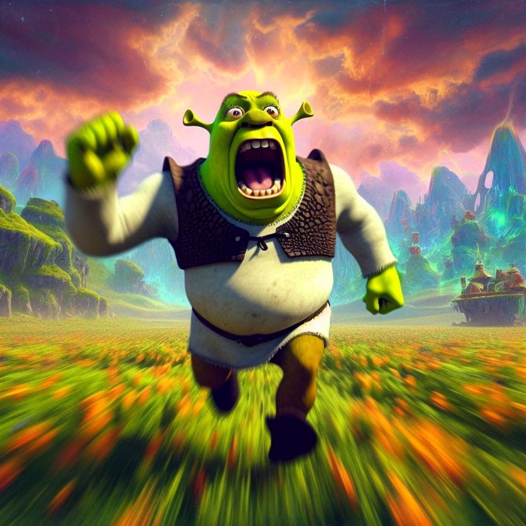 Shrek, speed