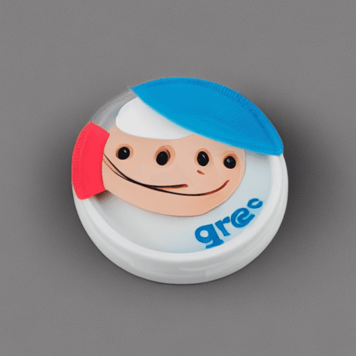 AI generated: Create a new fresh drawing, a Toothpaste Cap that employs an advanced sealing system that provides e...