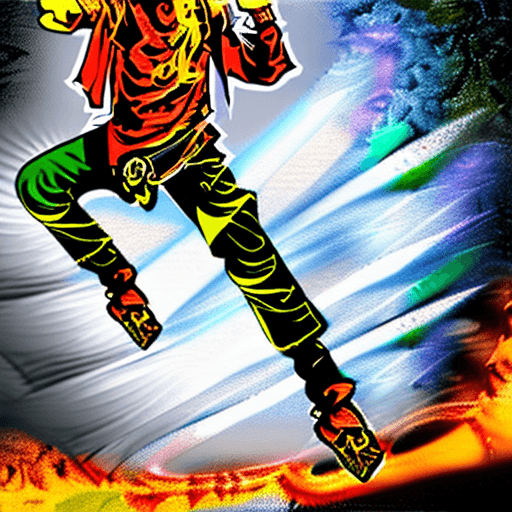 AI generated: modern t-shirt graphic featuring Roronoa Zoro from One Piece, standing confidently while smoking, vi...
