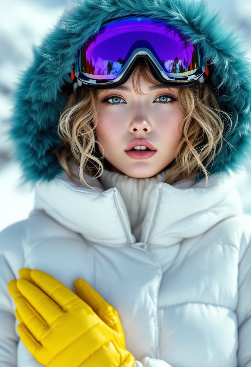 AI generated: Create a hyper-realistic digital image of Japan personified as a strikingly beautiful yet formidable...