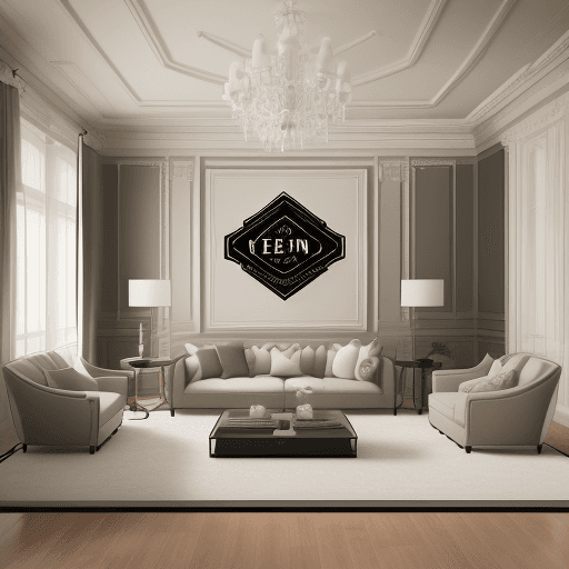 AI generated: The logo of an interior design company, consisting of the letters Era Design