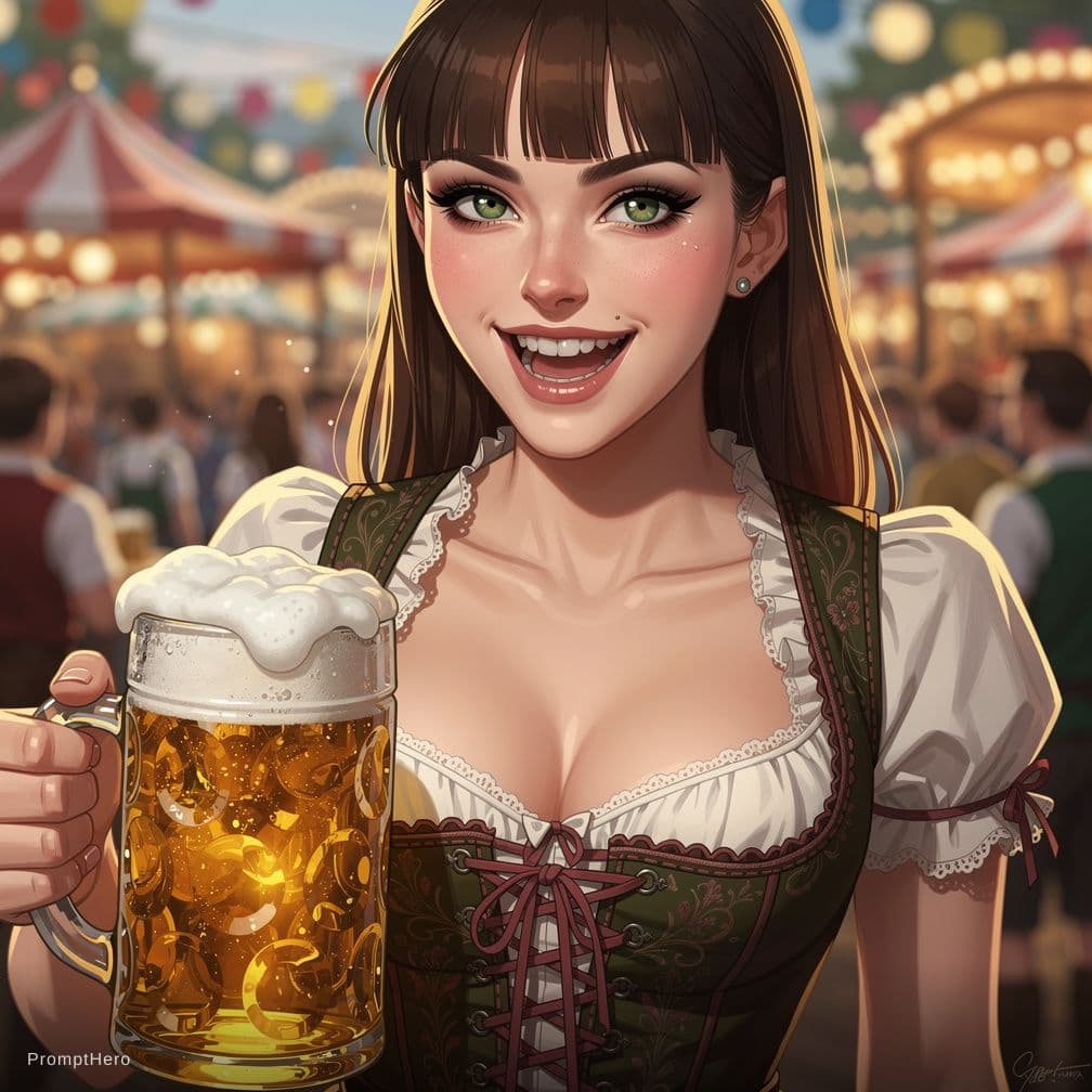 AI generated: (brunette woman), (visible huge tits:1.32), voluptuous, oiled breasts, pointy tits, bangs, fringe, p...