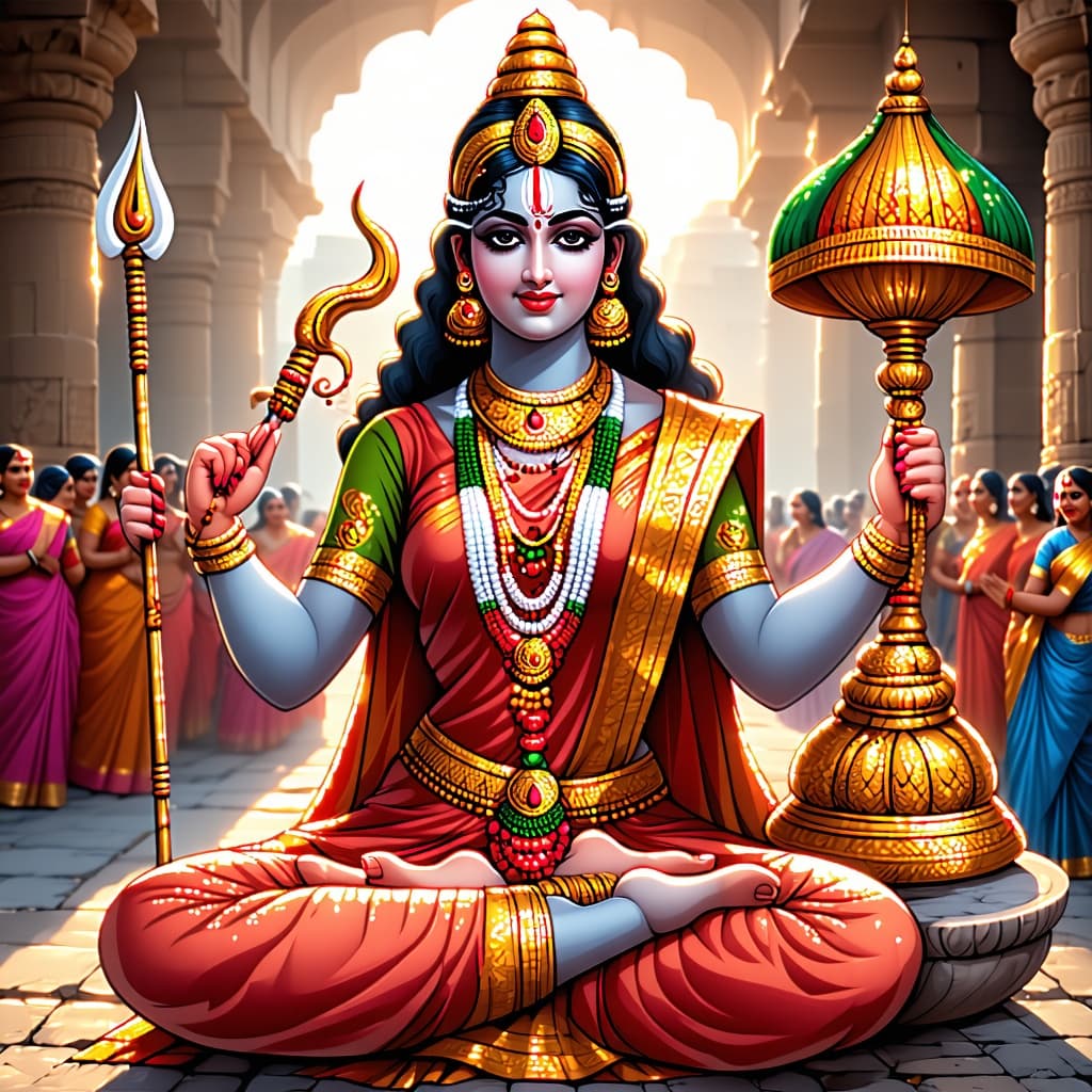 AI generated: Jai mata di