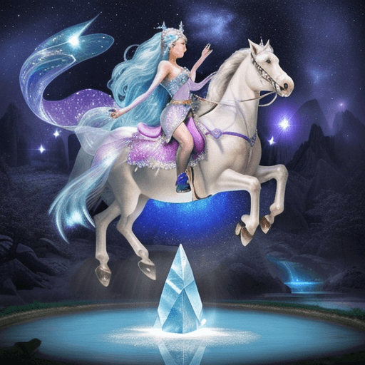 AI generated: Embark on a delightful escapade to the Crystal Empire, a place of wonder and enchantment. Imagine a ...